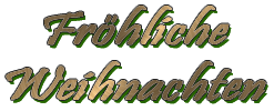 Fröhliche Weihnachten